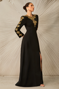Aria Embellished Long Sleeve Maxi Dress | Dress In Beauty