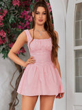 Fit and Flare Mini Dress - View 9 | WEUXS