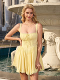 Sleeveless Sweetheart Neckline Mini Dress - View 9 | WEUXS