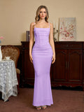 Maxi Formal Dress with Ruching - View 61 | WEUXS