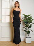 Maxi Formal Dress with Ruching - View 40 | WEUXS