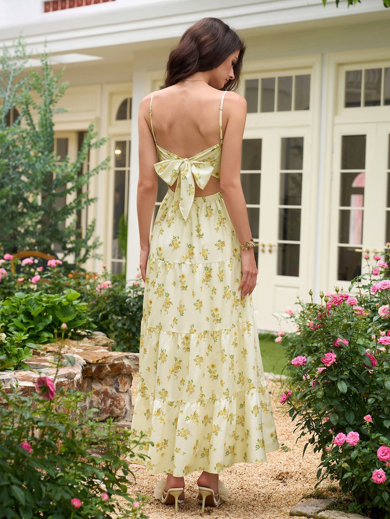 Spaghetti Strap Maxi Dress - View 32 | WEUXS