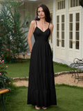 Spaghetti Strap Maxi Dress - View 11 | WEUXS