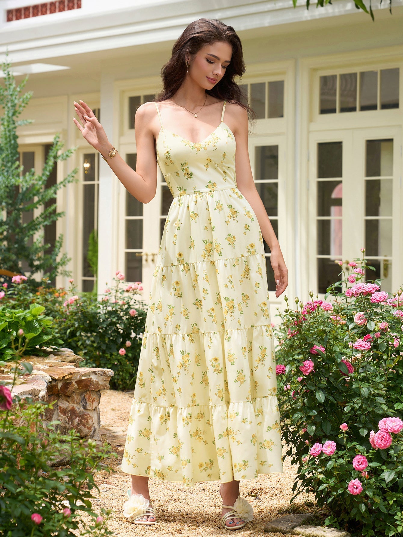 Spaghetti Strap Maxi Dress - View 33 | WEUXS