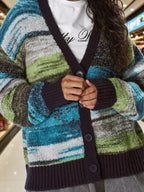 Gradient Knit Cardigan - View 10 | WEUXS