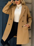 The Clara Classic Double-Breasted Coat - WEUXS
