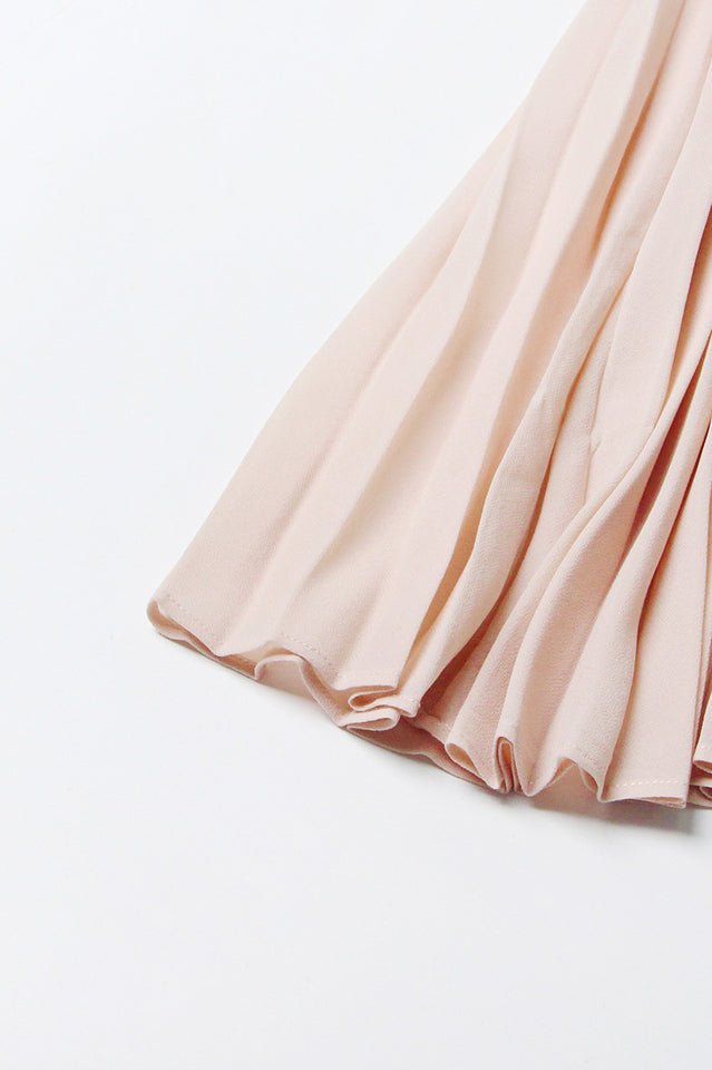 Amira Highend Sleeveless Pleated Dress - WEUXS