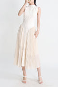 Amira Highend Sleeveless Pleated Dress - WEUXS