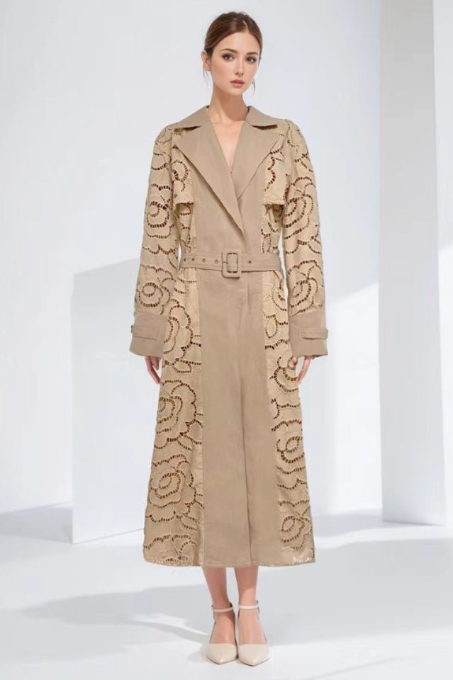 Arthur Embroidered Trench Coat - WEUXS