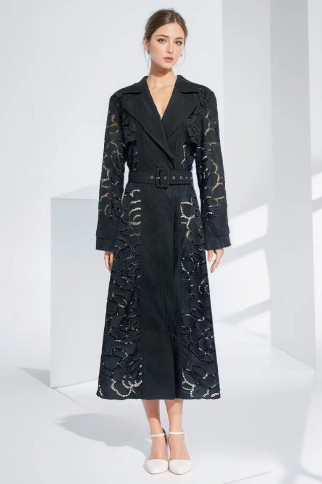 Arthur Embroidered Trench Coat - WEUXS