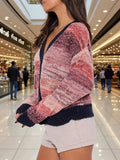Gradient Knit Cardigan - View 8 | WEUXS