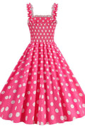 Barbie Movie Margot Pink Plaid Check Dress - WEUXS