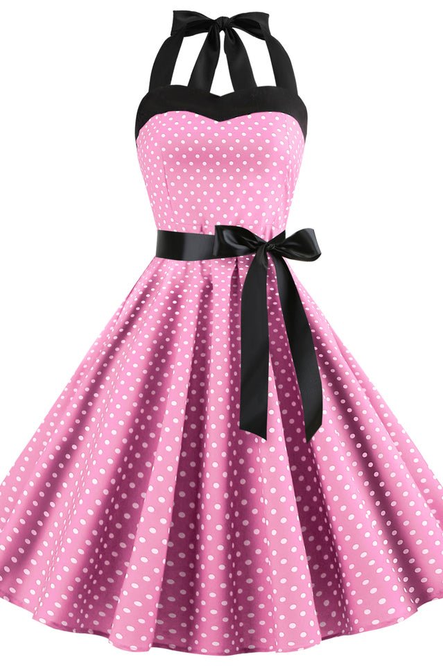 Barbie Movie Margot Pink Plaid Check Dress - WEUXS