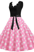 Barbie Movie Margot Pink Plaid Check Dress - WEUXS