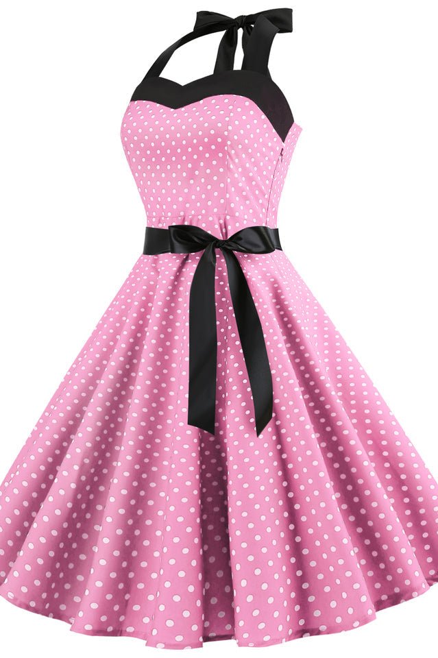 Barbie Movie Margot Pink Plaid Check Dress - WEUXS