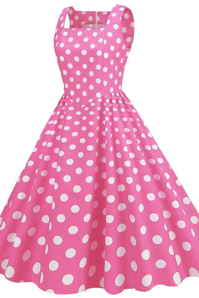 Barbie Movie Margot Pink Plaid Check Dress - WEUXS