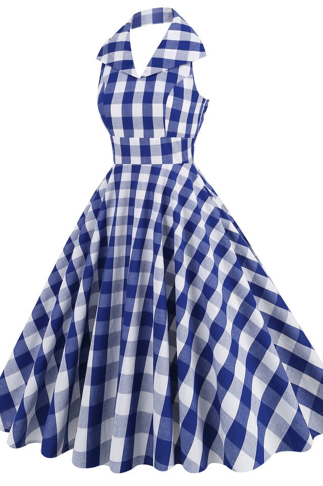 Barbie Movie Margot Pink Plaid Check Dress - WEUXS