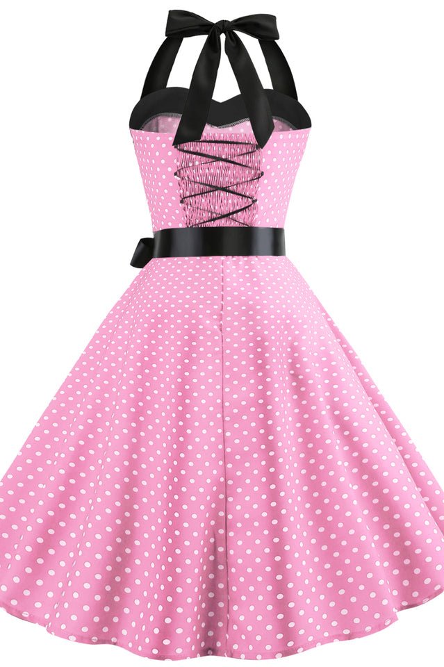 Barbie Movie Margot Pink Plaid Check Dress - WEUXS