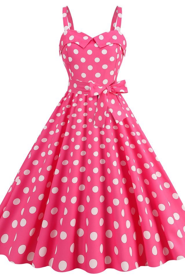 Barbie Movie Margot Pink Plaid Check Dress - WEUXS