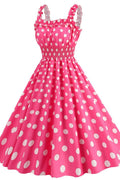 Barbie Movie Margot Pink Plaid Check Dress - WEUXS