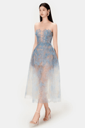 Beaded Lace Dress - WEUXS