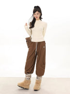 Women's Mock Neck Long Sleeve Top