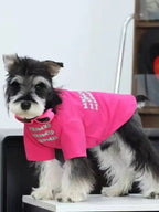 Graphic Print Dog T-Shirt