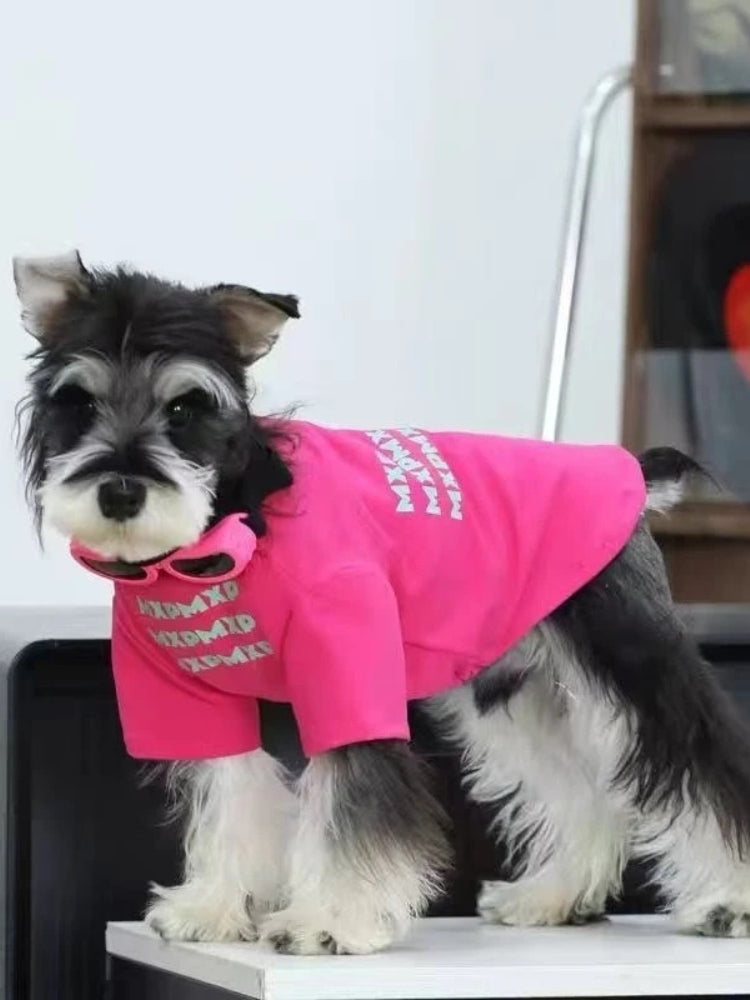 Graphic Print Dog T-Shirt