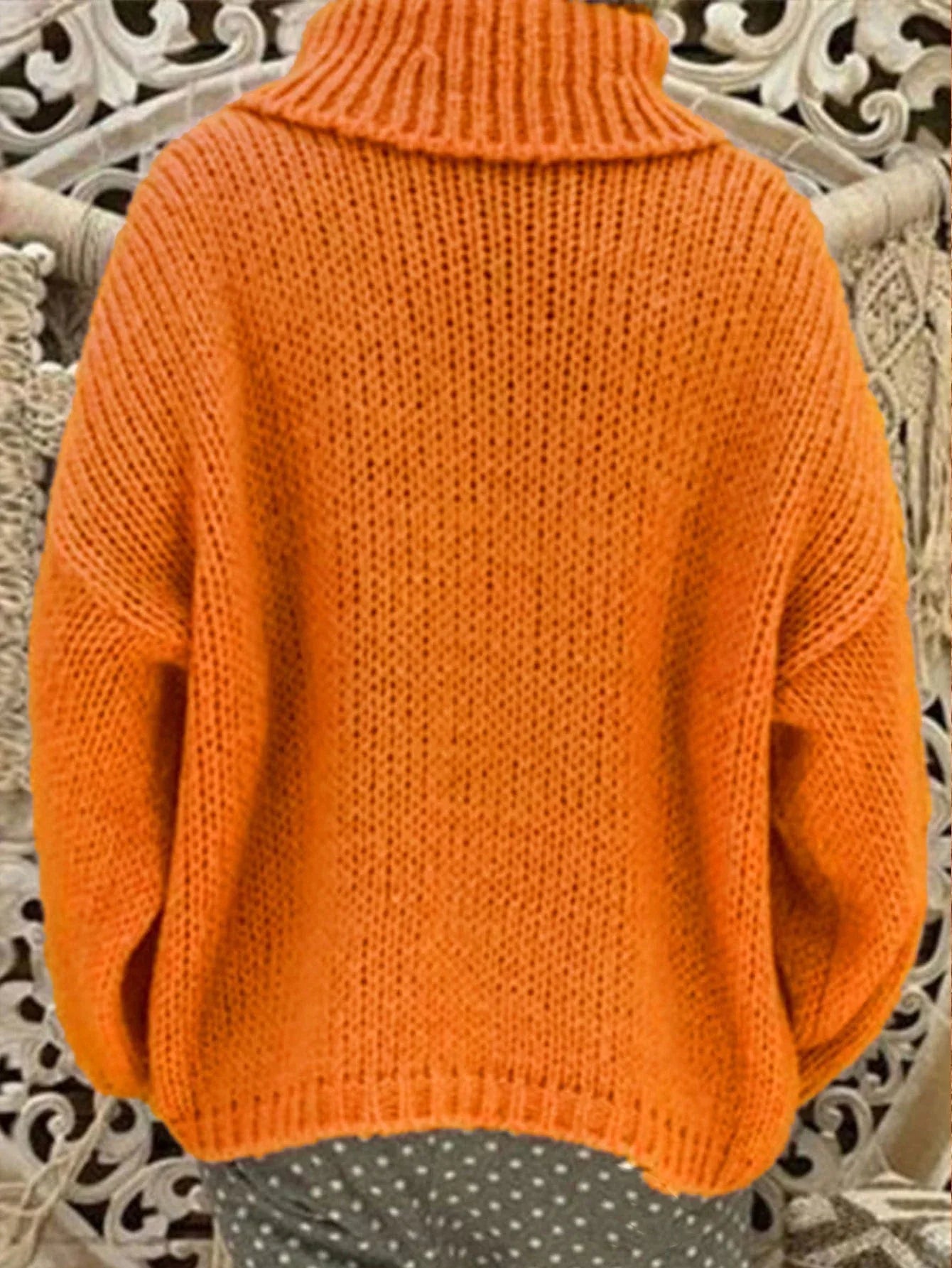 Chunky Knit Turtleneck Sweater Secondary image