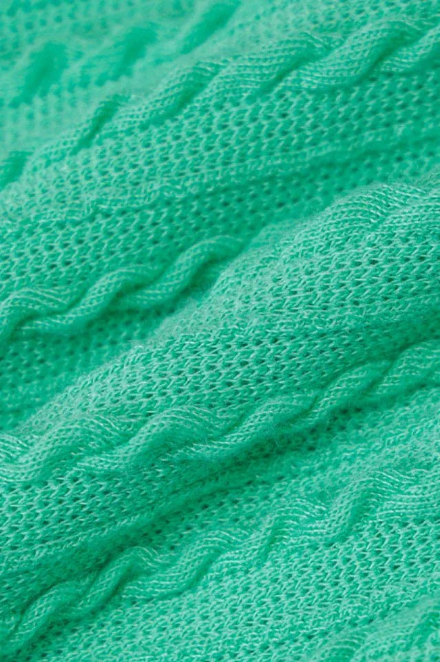 Cable Knit Midi Dress - View 9 | WEUXS
