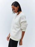 Faux Fur Button Cardigan - View 14 | WEUXS