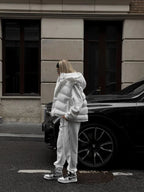 Hooded puffer vest - View 6 | WEUXS