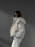 Cloud Soft Hooded Puffer Vest - WEUXS