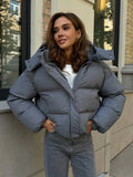 Cloud Soft Hooded Short Puffer Jacket - WEUXS