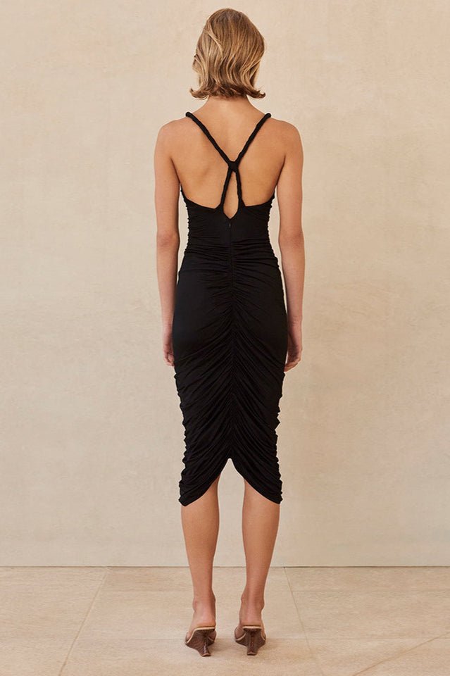 Cynthia Metallic Sequin - Embellished Dress - WEUXS