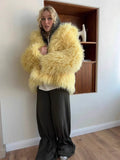 Shaggy Faux Fur Coat - View 8 | WEUXS