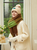 Oversized Ombre Knit Scarf - View 11 | WEUXS