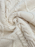 Chunky Cable Knit Sweater - View 6 | WEUXS