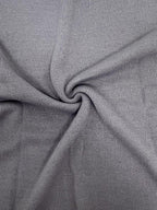 Grey Contrast Cable Sleeve Knit Sweater - View 6 | WEUXS