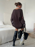 Dachshund Embroidered Cardigan - View 7 | WEUXS