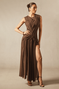 Edna Sleeveless Braided Maxi Dress - WEUXS