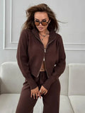 Elevated Double-Zip Knit Set - WEUXS