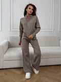Elevated Double-Zip Knit Set - WEUXS
