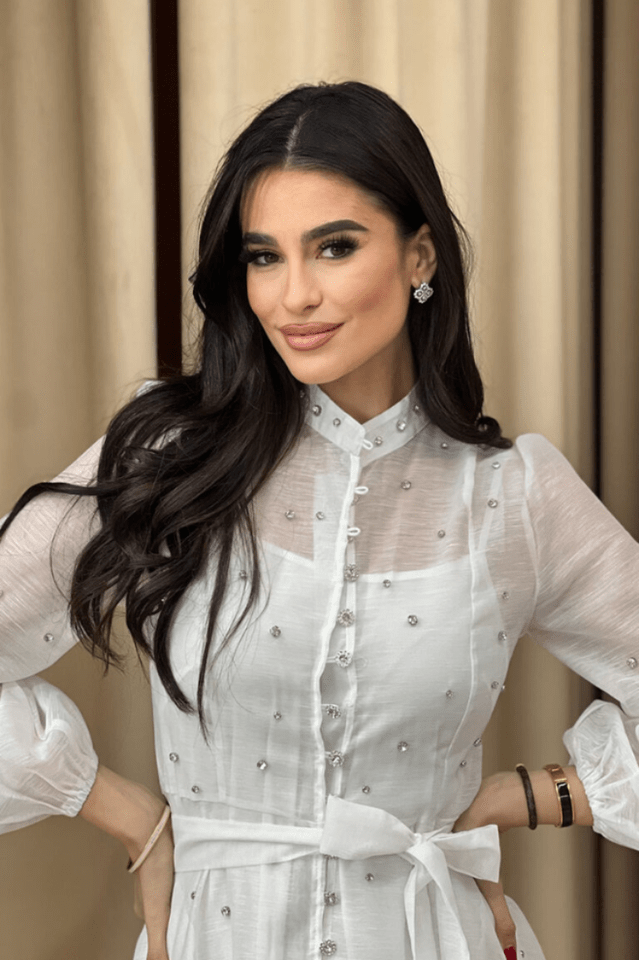 Emelia Crystal Embellished Sheer Maxi Dress - WEUXS