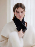 Knit Cross Scarf - View 18 | WEUXS