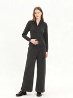 Striped knit loungewear set - View 6 | WEUXS