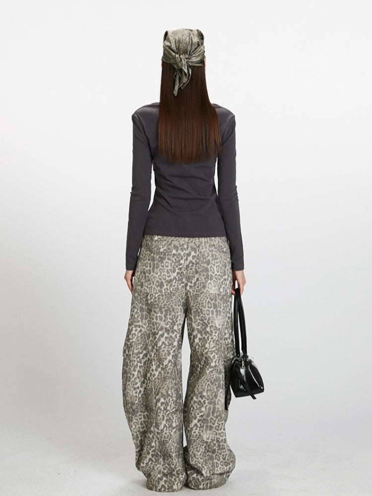 Classic Scoop Neck Ribbed Henley Top