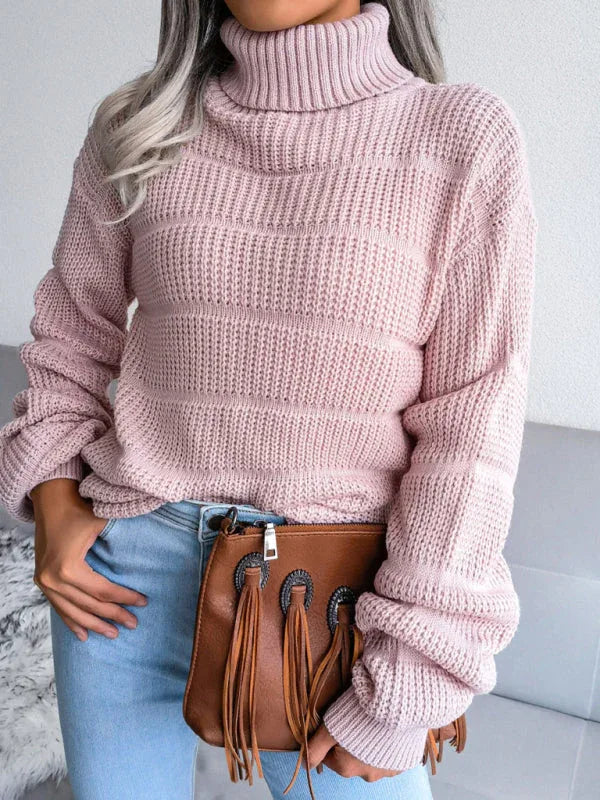 Chunky Knit Turtleneck Sweater Secondary image