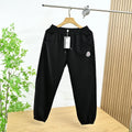 Casual Appliquéd Sweatpants - Cotton-Blend Jersey for All-Day Comfort - WEUXS