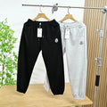Casual Appliquéd Sweatpants - Cotton-Blend Jersey for All-Day Comfort - WEUXS